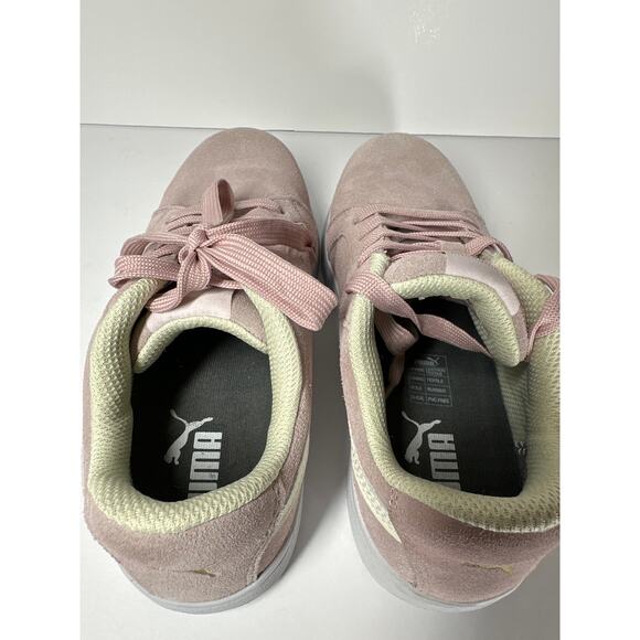 Puma Women's Iconic Low Suede Work Shoes Sneakers Pink Sz 6 Slip Resistant ASTM - Picture 6 of 11